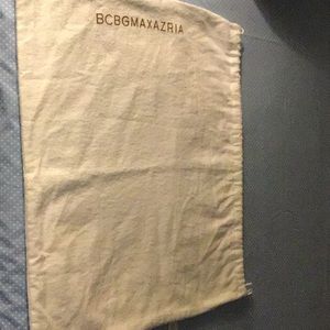 AUTHENTIC BCBG SOFT FLANNEL DUST BAG